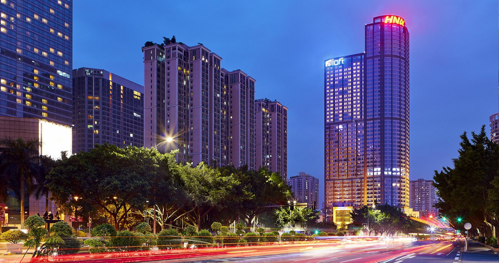 Отель Aloft Guangzhou Tianhe Экстерьер фото